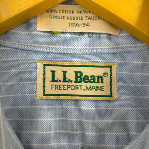 エルエルビーン L.L.Bean フラップポケット S/S BDシャツ メンズ 15 1/2-34