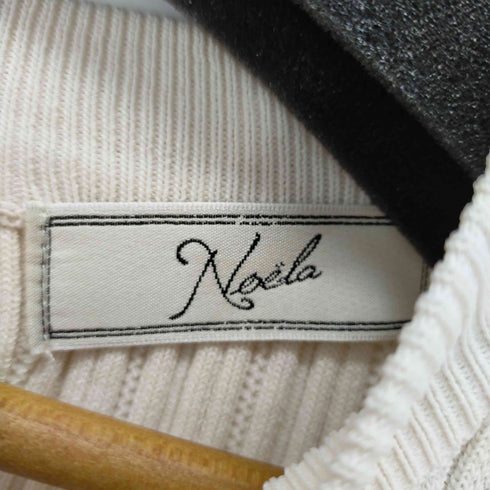 ノエラ Noela リブニットチュールドッキングワンピース レディース FREE
