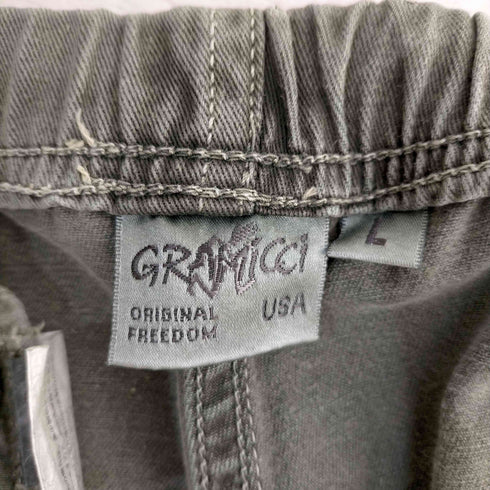 グラミチ GRAMICCI VINTAGE G SERIES ガーメントダイ コットンクロップドパンツ メンズ JPN:L
