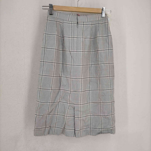 バーバリーズ BURBERRYS 90s ウールチェックスカート レディース 7AP