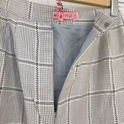 バーバリーズ BURBERRYS 90s ウールチェックスカート レディース 7AP