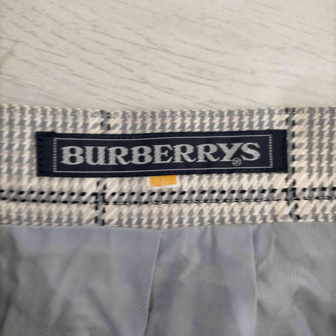 バーバリーズ BURBERRYS 90s ウールチェックスカート レディース 7AP