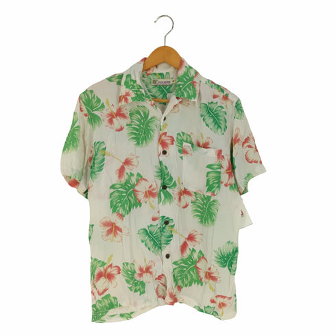 PAIR SHINE レーヨン アロハシャツ メンズ import:M