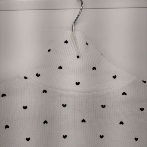 エピヌ epine label Heart high neck white レディース FREE
