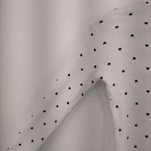 エピヌ epine label Heart high neck white レディース FREE