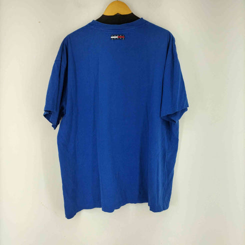 トミージーンズ tommy jeans 90S ロゴ刺繍 クルーネックS/STシャツ メンズ JPN:XL