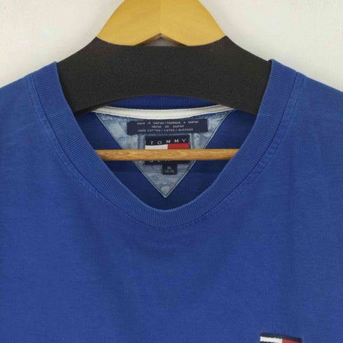 トミージーンズ tommy jeans 90S ロゴ刺繍 クルーネックS/STシャツ メンズ JPN:XL