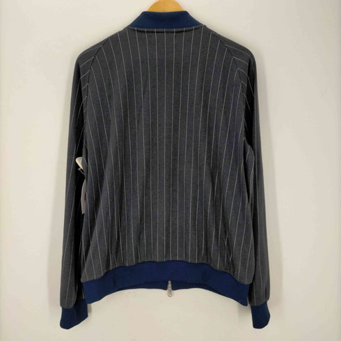 フレッドペリー FRED PERRY ピンストライプ ロゴ ブルゾン メンズ import:M