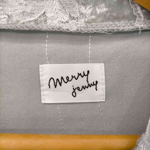 メリージェニー merry jenny 21SS フリルベロアロングワンピース レディース FREE