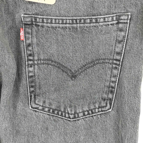 リーバイス Levis 565 LOOSE STRAIGHT ブラックデニムパンツ メンズ 34/30
