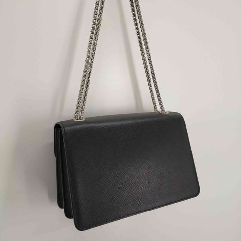 Strathberry ストラスベリ― EAST/WEST イーストウエストバッグ クロスボディ レザーハンドバッグ 2WAY ブラック レディース