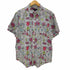 ミシカ MISHKA 総柄 半袖シャツ メンズ import:M