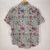 ミシカ MISHKA 総柄 半袖シャツ メンズ import:M
