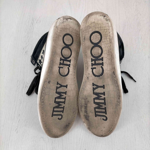 ジミーチュウ JIMMY CHOO BELGRAVIA スタッズハイカットスニーカー メンズ EUR:43