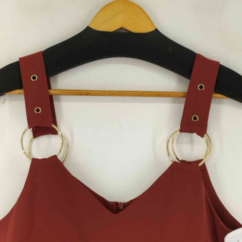 クレイミー Crayme レースアップロンパース レディース