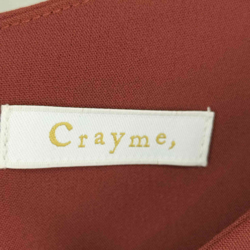 クレイミー Crayme レースアップロンパース レディース