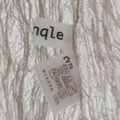 リンクル WRINQLE シワ加工 グラデーションライントップス ノースリーブTシャツ レディース M~L