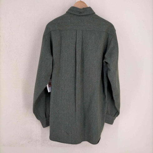 ペンドルトン PENDLETON 70-80s ボタンダウンヘリンボーンウールL/Sシャツ メンズ import:L