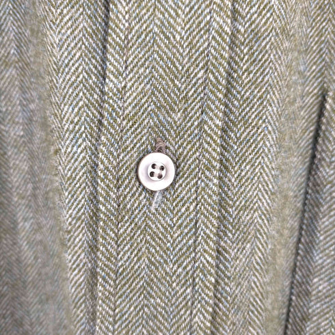 ペンドルトン PENDLETON 70-80s ボタンダウンヘリンボーンウールL/Sシャツ メンズ import:L