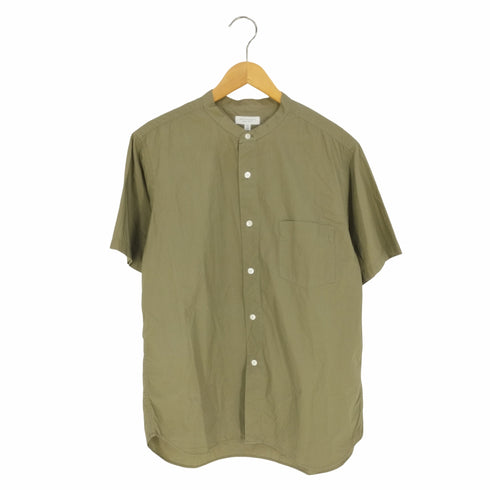 ビューティーアンドユースユナイテッドアローズ BEAUTY & YOUTH UNITED ARROWS BY タイプライター バンドカラー シャツ メンズ JPN:XL
