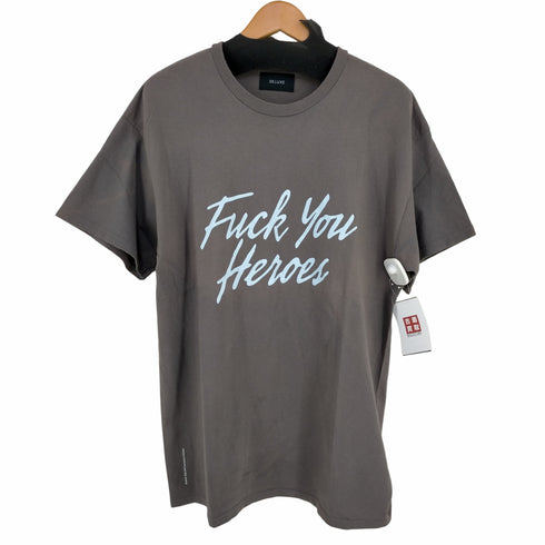 デラックス DELUXE FUCK YOU HEROES 半袖Tシャツ メンズ JPN:L