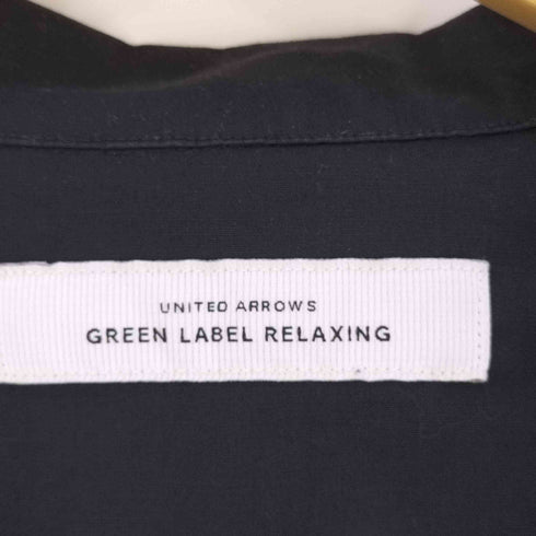 ユナイテッドアローズグリーンレーベルリラクシング UNITED ARROWS green label relaxing コットン混 2B テーラード シャツ メンズ JPN:M