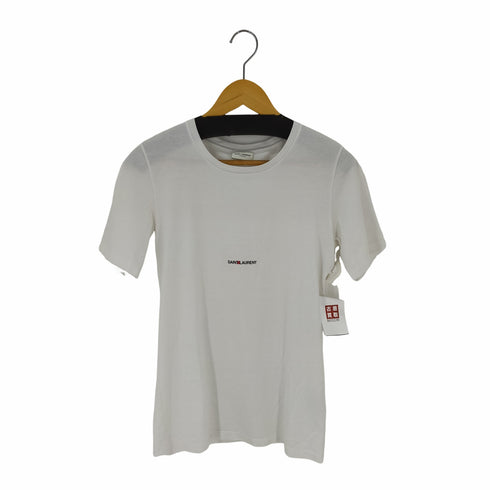 サンローランパリ SAINT LAURENT PARIS 17SS フロントロゴTシャツ レディース import:XS