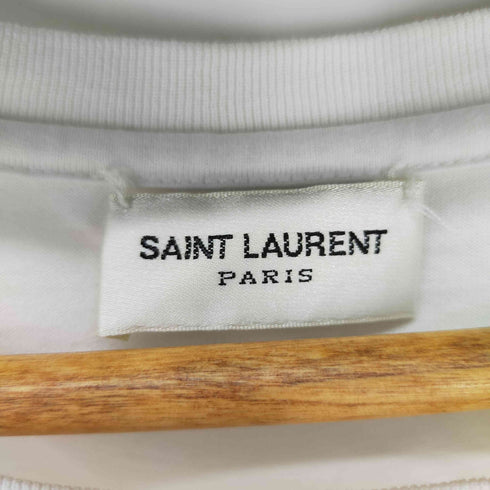 サンローランパリ SAINT LAURENT PARIS 17SS フロントロゴTシャツ レディース import:XS