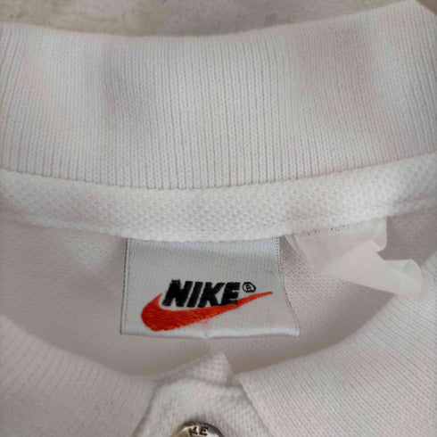 ナイキ NIKE 90~00s スォッシュ刺繍ポロシャツ メンズ