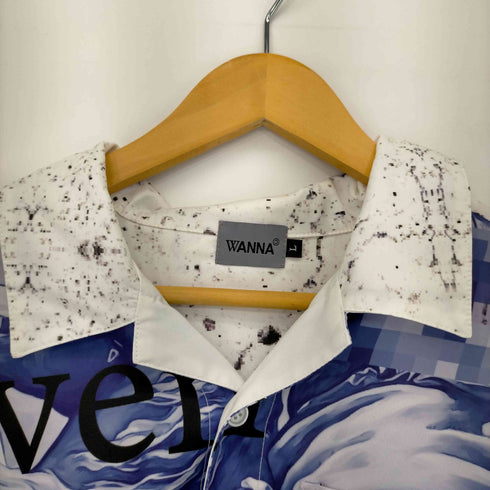 フメイ WANNA 半袖シャツ POTTERY SHIRTS WHITE メンズ JPN:L