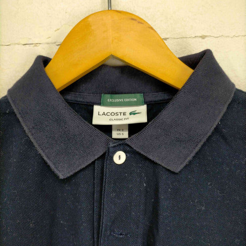 ラコステ LACOSTE EXCLUSIVE EDITION ポロシャツ メンズ import:S