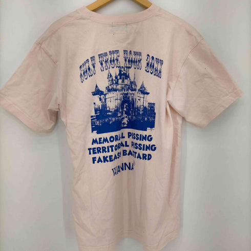 フメイ WANNA 24SS フロントプリントクルーネックTシャツ メンズ JPN:L