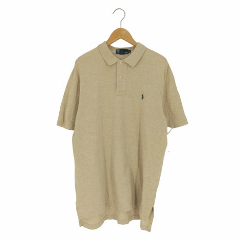 ポロバイラルフローレン Polo by RALPH LAUREN ポニー刺繍 鹿の子ポロシャツ メンズ import:L
