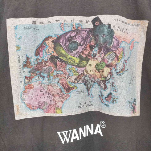 フメイ WANNA WANNA LANDING M T-SHIRT メンズ JPN:XL