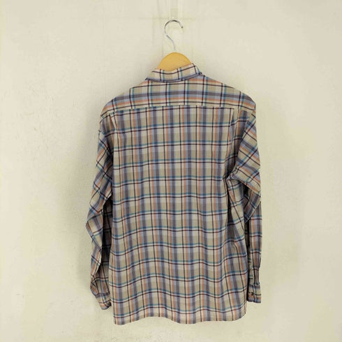 イントレピッド Intrepid 台湾製 THE FITTED SHIRT 片ポケ チェック BDシャツ メンズ import:L
