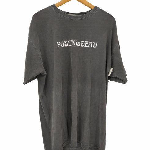 フメイ WANNA POSER IS DEAD プリントTシャツ メンズ JPN:XL