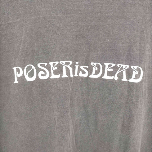 フメイ WANNA POSER IS DEAD プリントTシャツ メンズ JPN:XL
