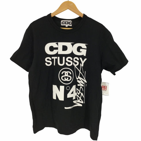 シーディージー コムデギャルソン CDG COMME des GARCONS AD2021 コラボ ロゴプリント S/S Tシャツ メンズ JPN:XL