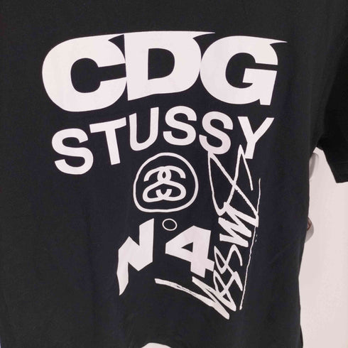 シーディージー コムデギャルソン CDG COMME des GARCONS AD2021 コラボ ロゴプリント S/S Tシャツ メンズ JPN:XL
