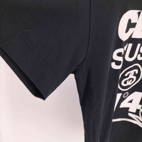 シーディージー コムデギャルソン CDG COMME des GARCONS AD2021 コラボ ロゴプリント S/S Tシャツ メンズ JPN:XL