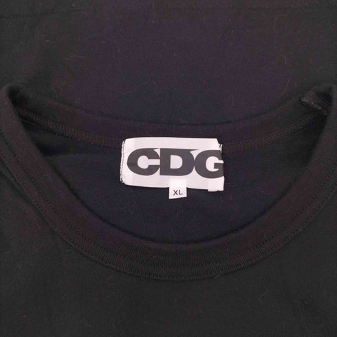 シーディージー コムデギャルソン CDG COMME des GARCONS AD2021 コラボ ロゴプリント S/S Tシャツ メンズ JPN:XL