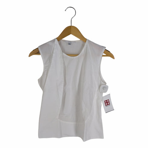 ヘルムートラング HELMUT LANG 90S 本人期 白タグ イタリア製 ノースリーブシャツ レディース JPN:38