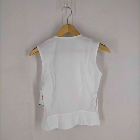ヘルムートラング HELMUT LANG 90S 本人期 白タグ イタリア製 ノースリーブシャツ レディース JPN:38