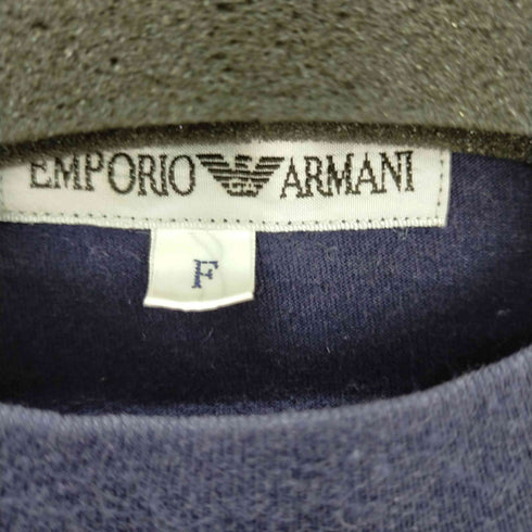 エンポリオアルマーニ EMPORIO ARMANI クルーネック フロントロゴ プリントカットソー メンズ FREE