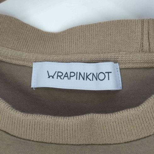 ラッピンノット WRAPINKNOT コットン クルーネックTシャツ メンズ JPN:3
