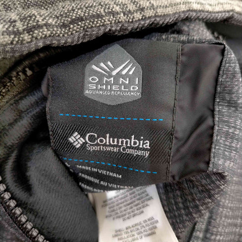 コロンビア Columbia ウール ナイロンシェル リバーシブルジャケット メンズ import:L