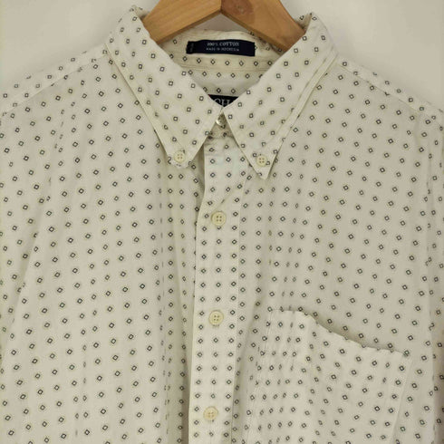 チャップスラルフローレン CHAPS RALPH LAUREN 総柄 コットンボタンダウンシャツ メンズ import:XL