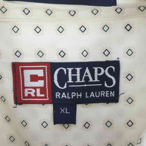 チャップスラルフローレン CHAPS RALPH LAUREN 総柄 コットンボタンダウンシャツ メンズ import:XL
