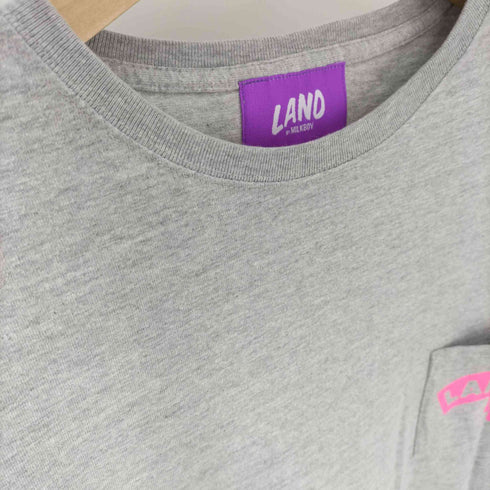 ランド バイ ミルクボーイ LAND by MILKBOY ロゴプリント S/S Tシャツ メンズ