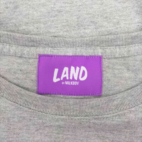 ランド バイ ミルクボーイ LAND by MILKBOY ロゴプリント S/S Tシャツ メンズ